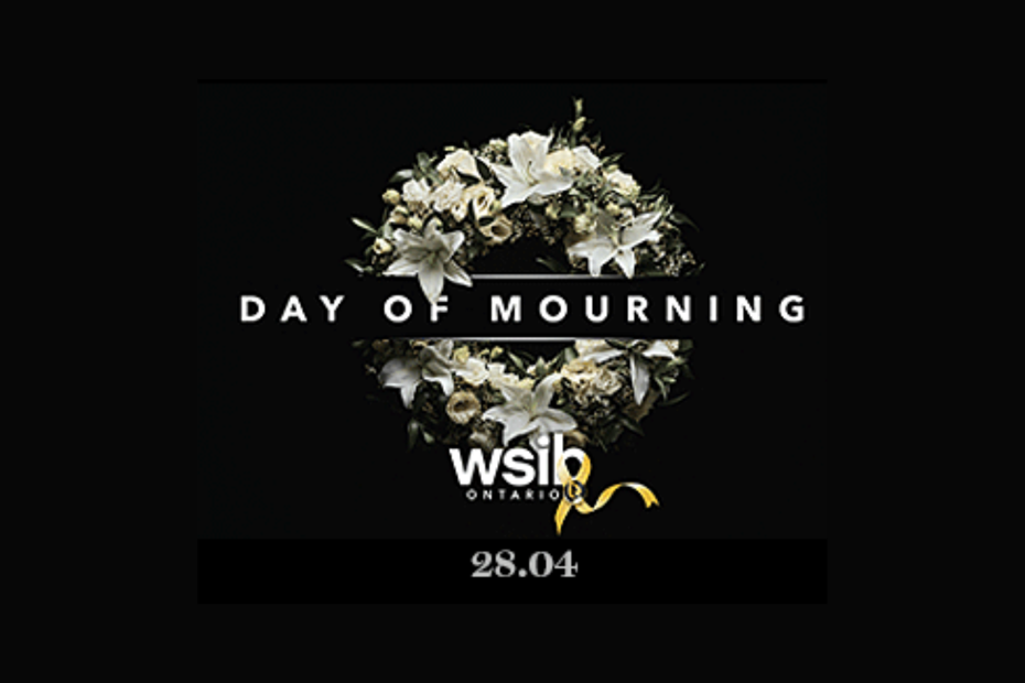 Pause, Reflect, and Remember on the National Day of Mourning St Lawrence